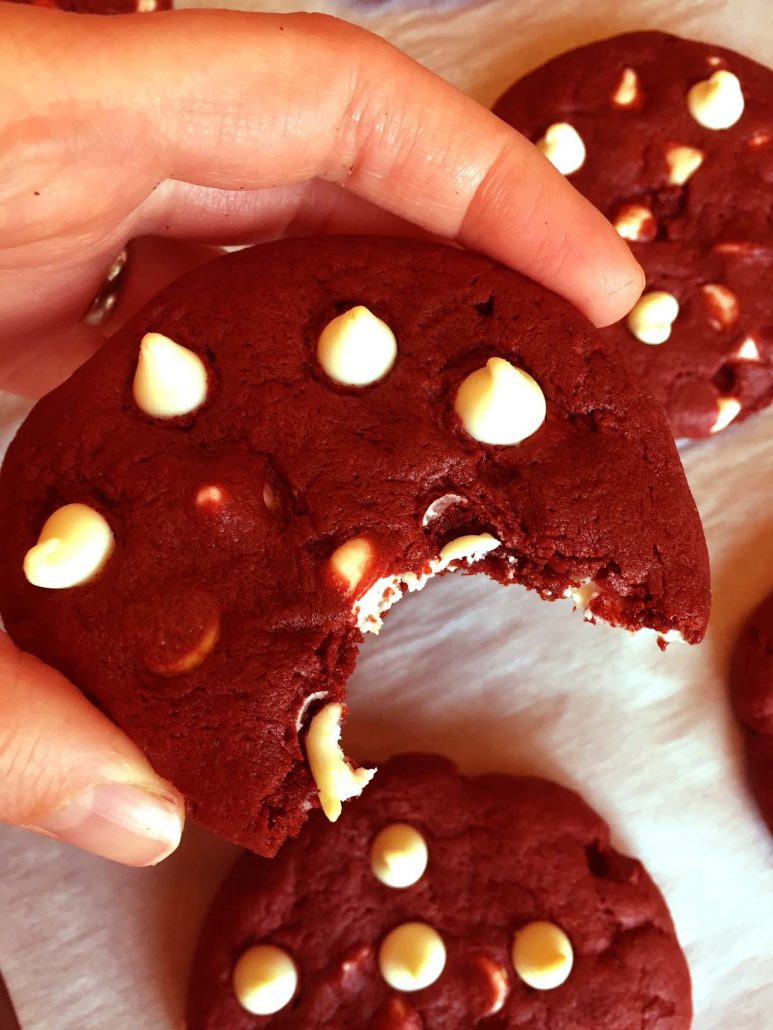 Soft Red Velvet Cookie