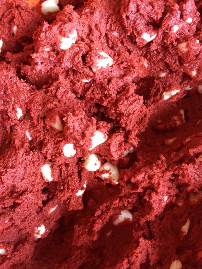 Red Velvet Cookie Dough