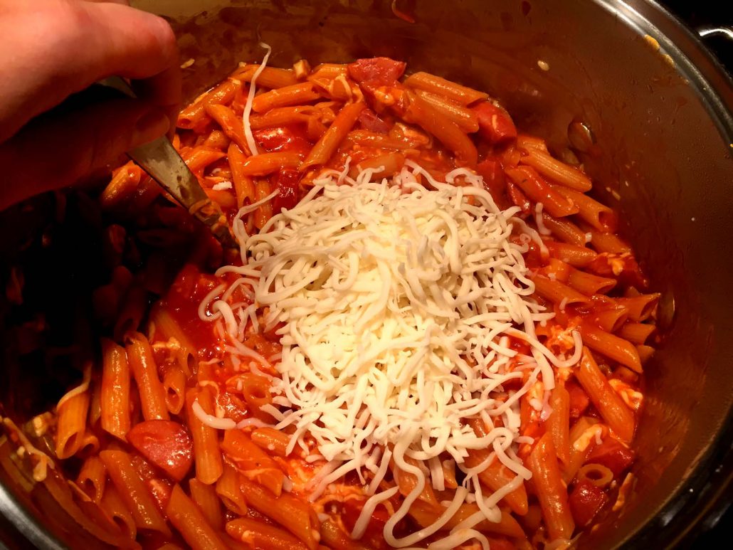 One Pot Pasta Recipe With Cheese