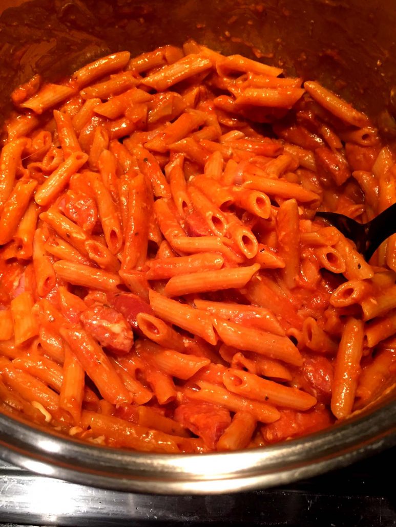 One Pot Penne Pasta