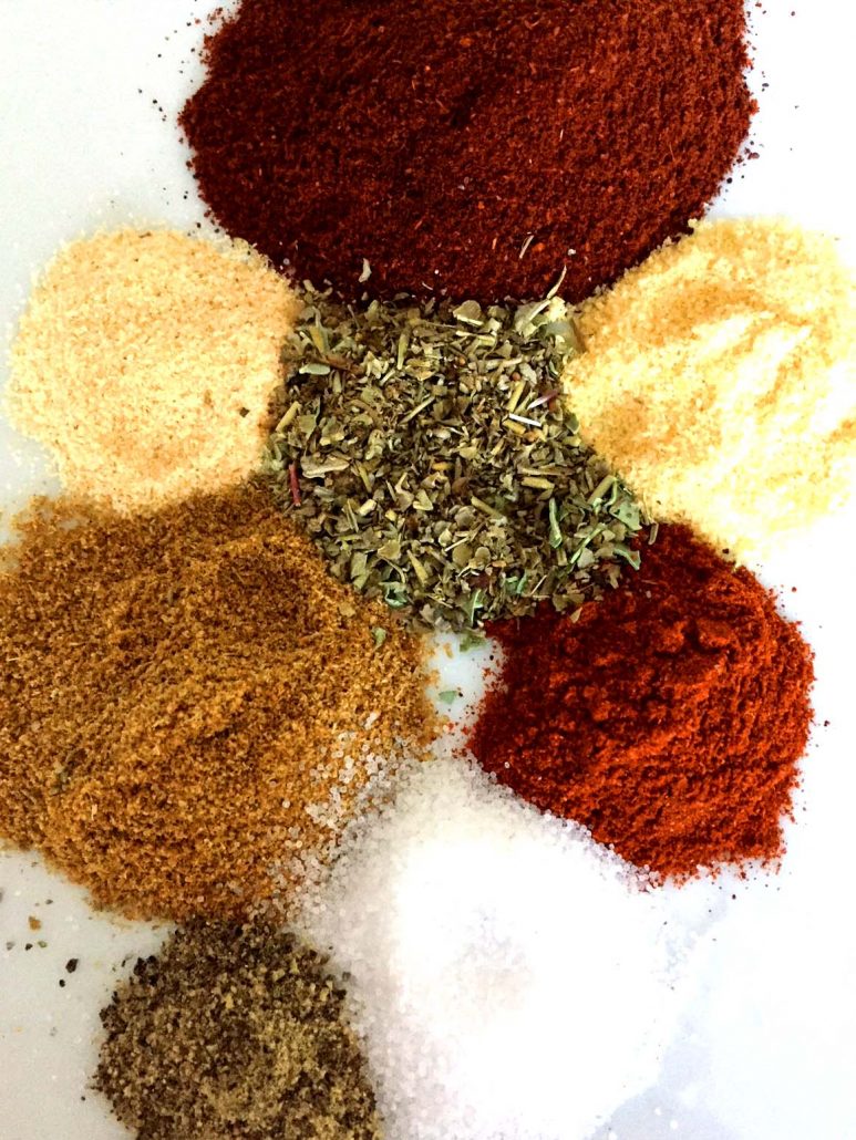 Homemade Taco Seasoning Ingredients