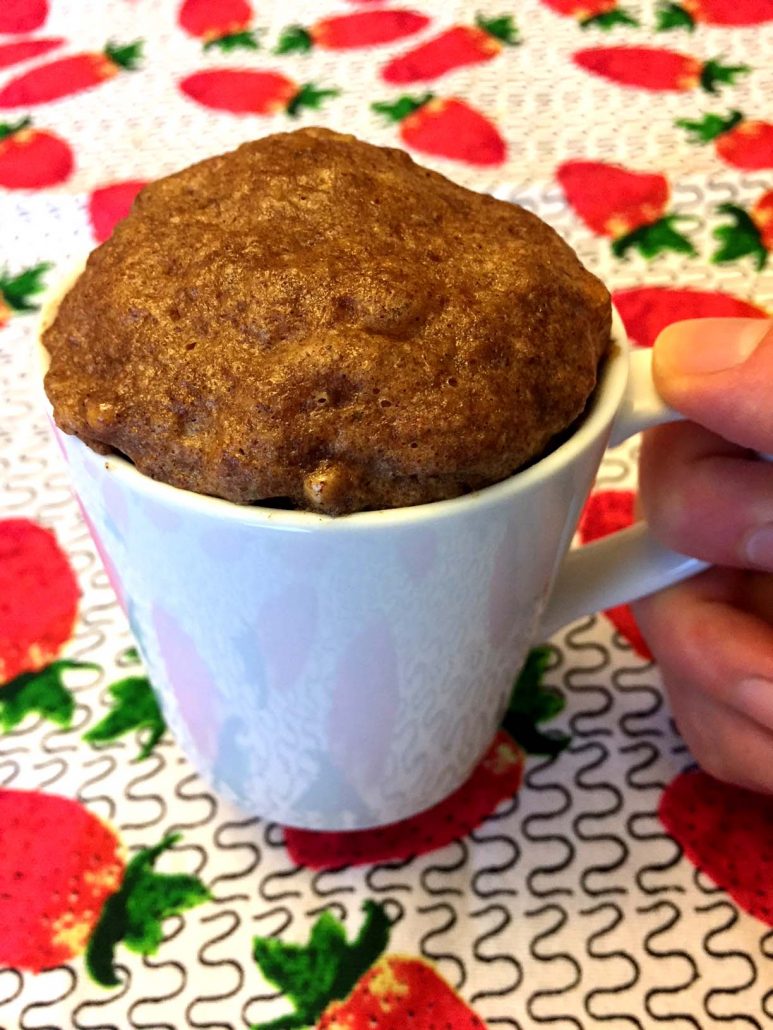 Almond Butter Protein Mug Cake