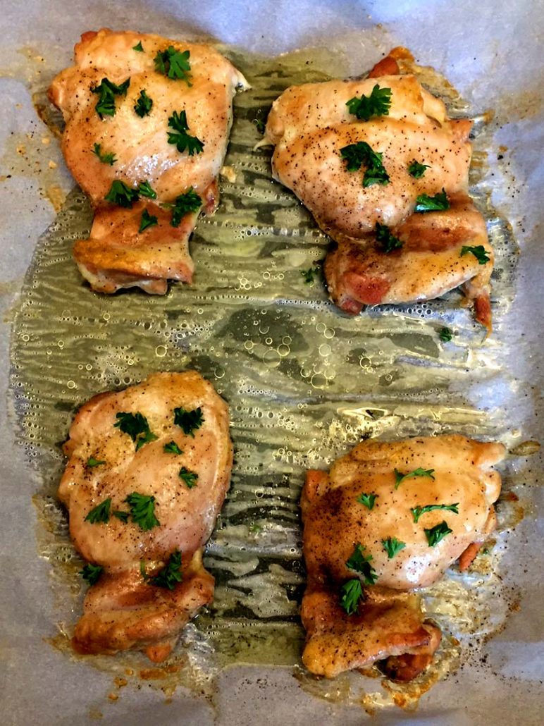 Baked Chicken Thighs