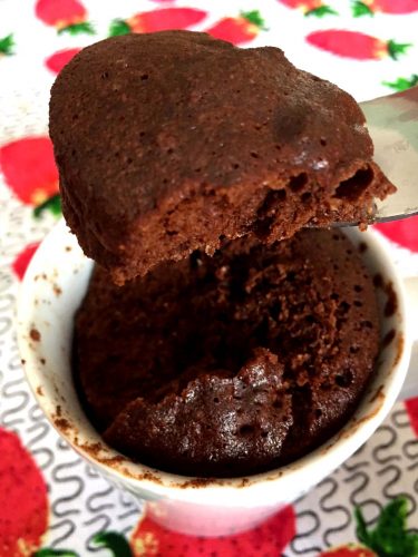 Healthy Gluten-Free Chocolate Mug Cake Recipe