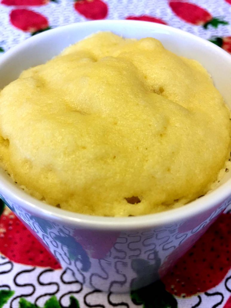 Coconut Flour Mug Cake Paleo