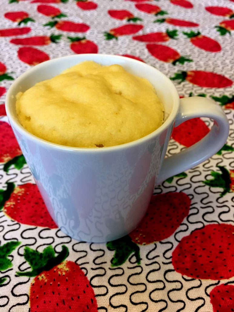 Gluten-Free Vanilla Mug Cake