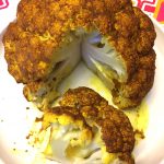 Curried Whole Roasted Cauliflower