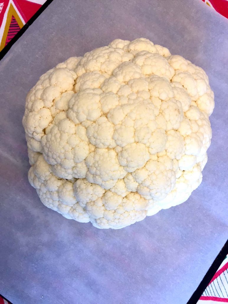 Whole Raw Cauliflower