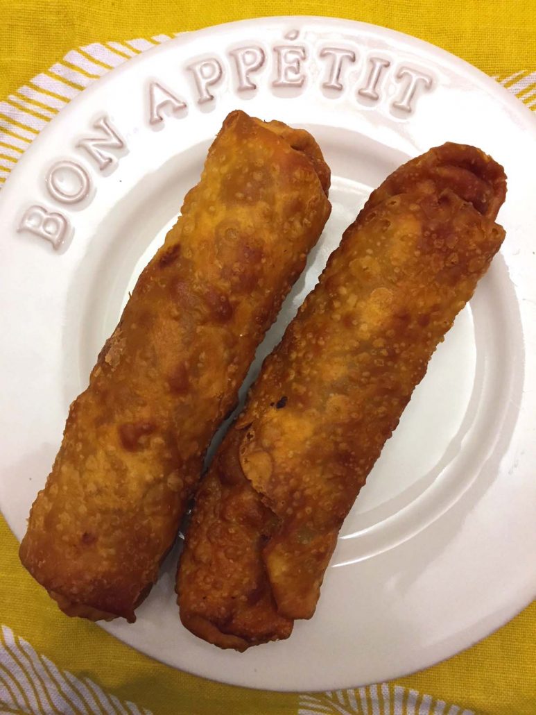 Authentic Homemade Chinese Egg Rolls