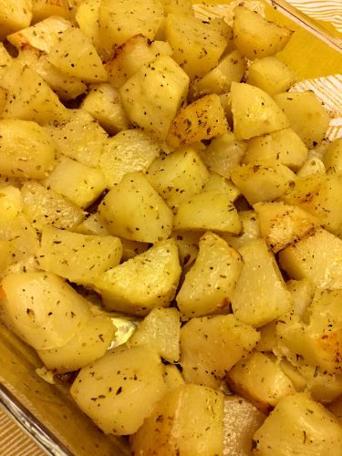 Greek Lemon Potatoes