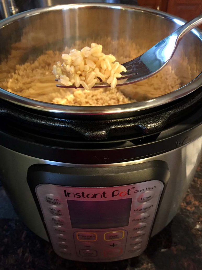 Instant Pot Brown Rice