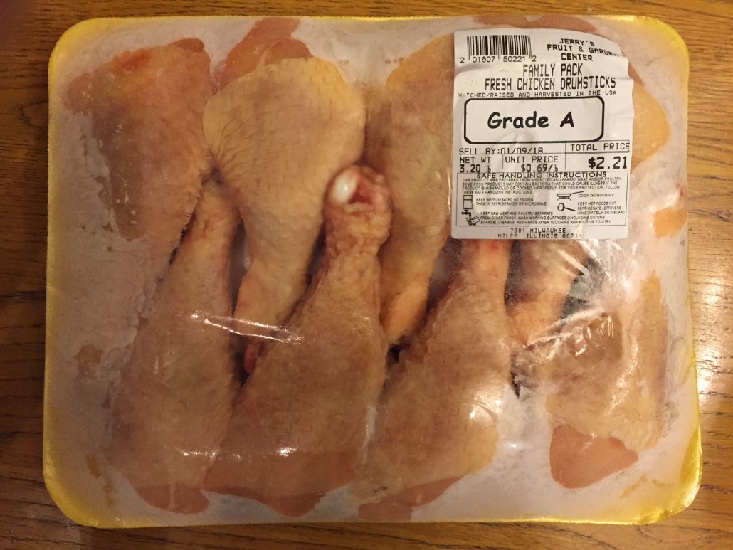 Frozen Chicken Legs Family Pack Budget Dinner