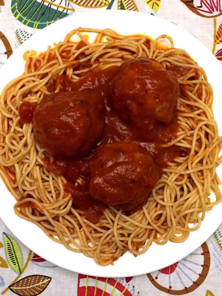 Pasta And Meatballs