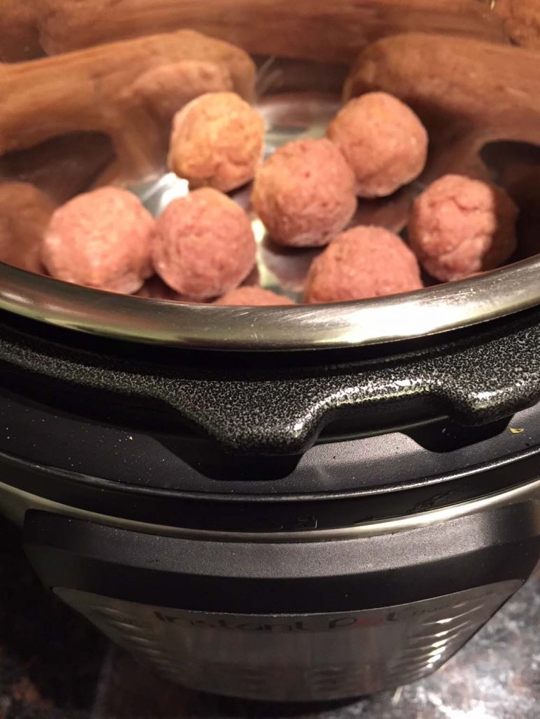 Instant Pot Ground Turkey Meatballs