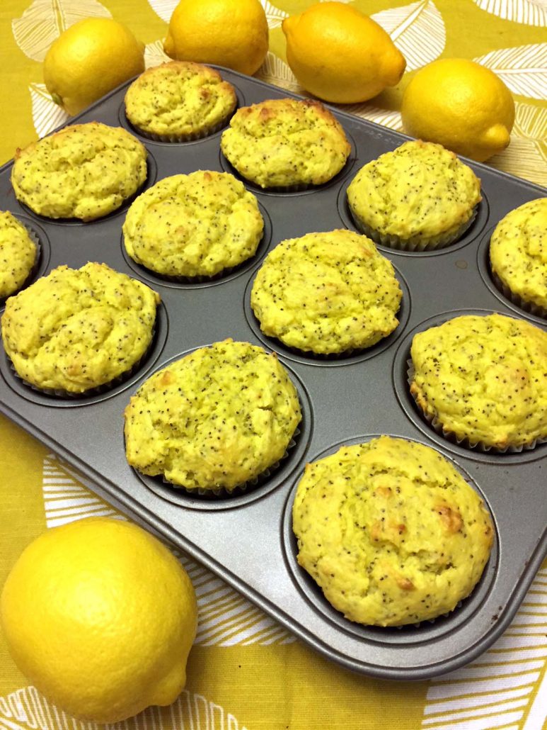 Easy Lemony Muffins With Lemon Flavor