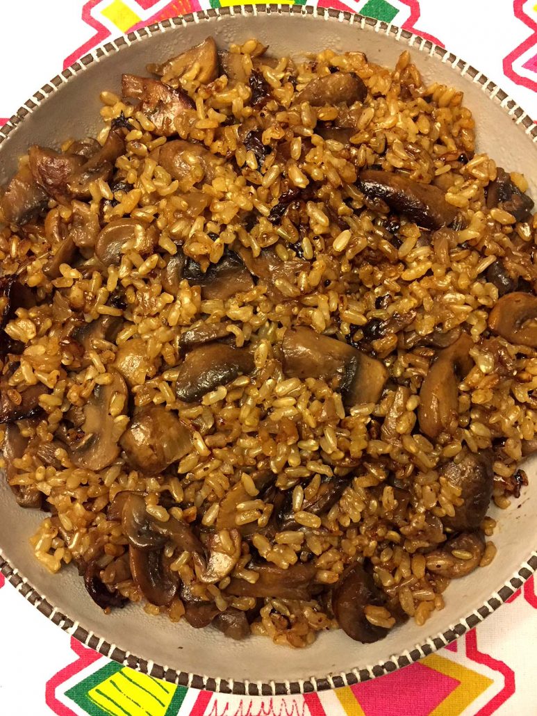 Best Ever Mushroom Rice Recipe