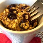 Gluten-Free Oatmeal Raisin Mug Cake Recipe