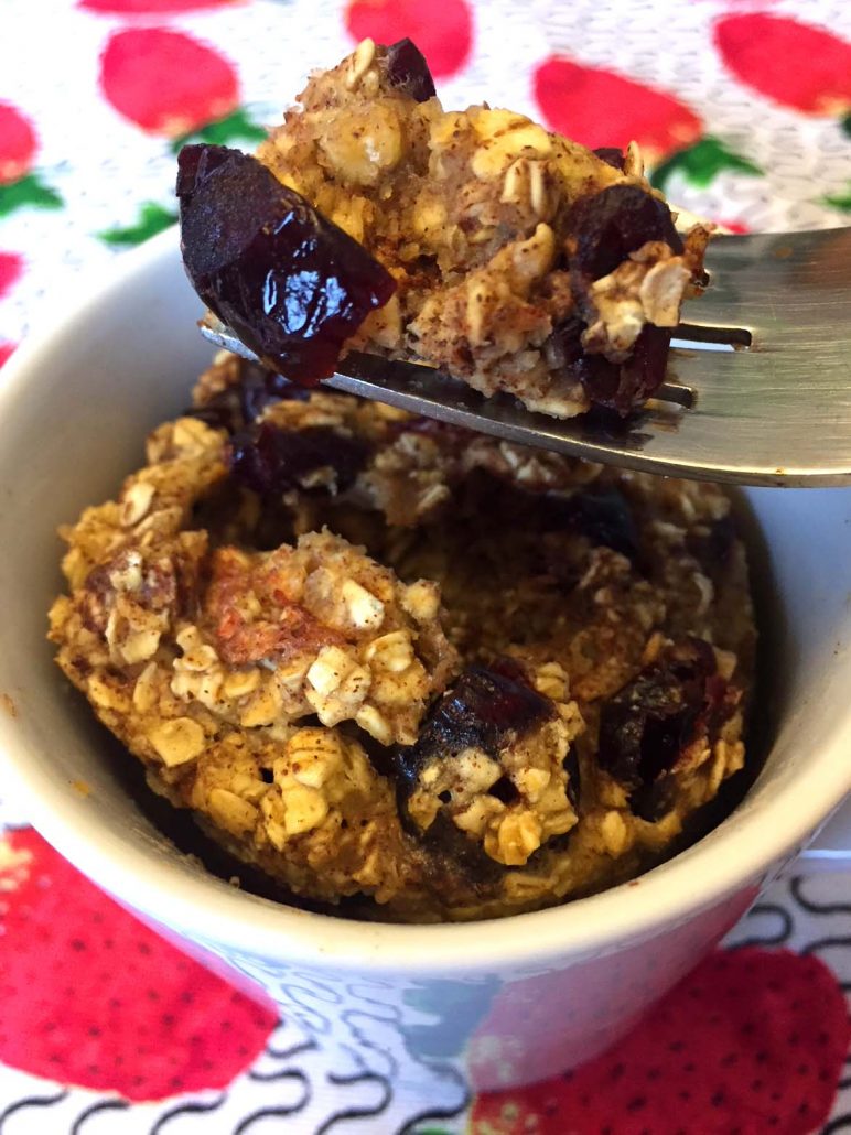 Oatmeal Raisin Mug Cake Easy Recipe