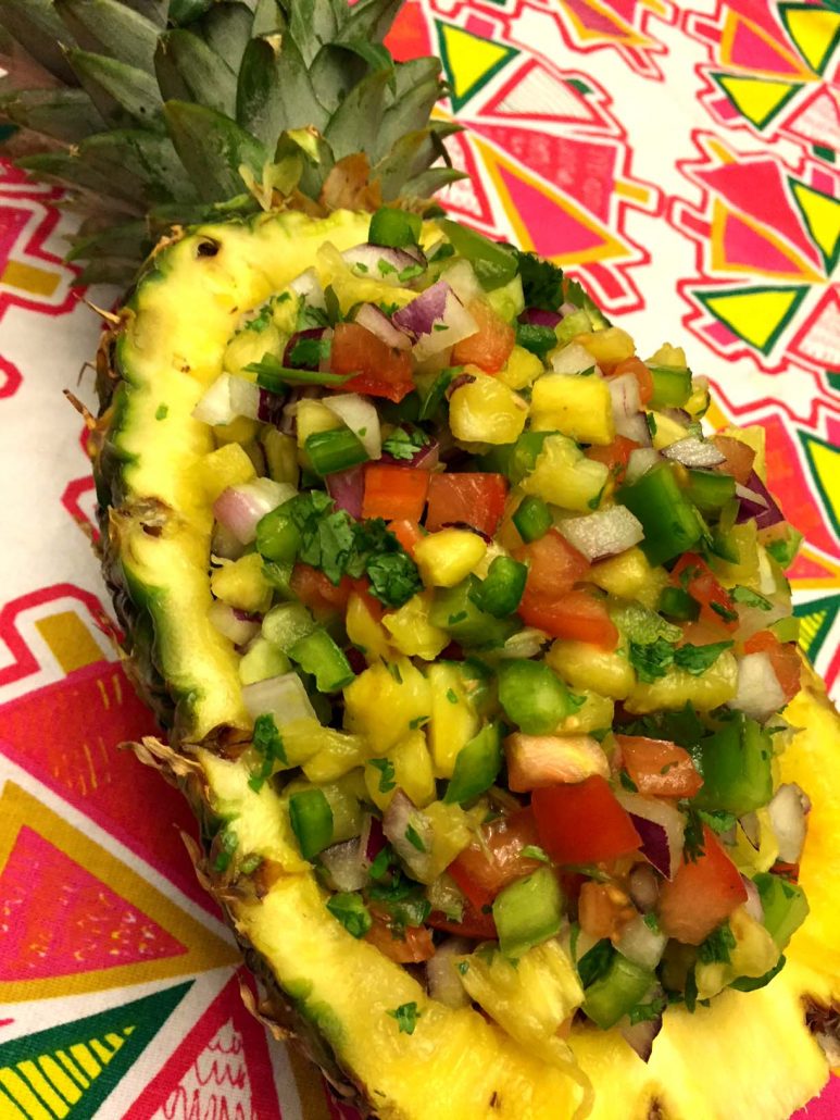 Easy Mexican Pineapple Salsa