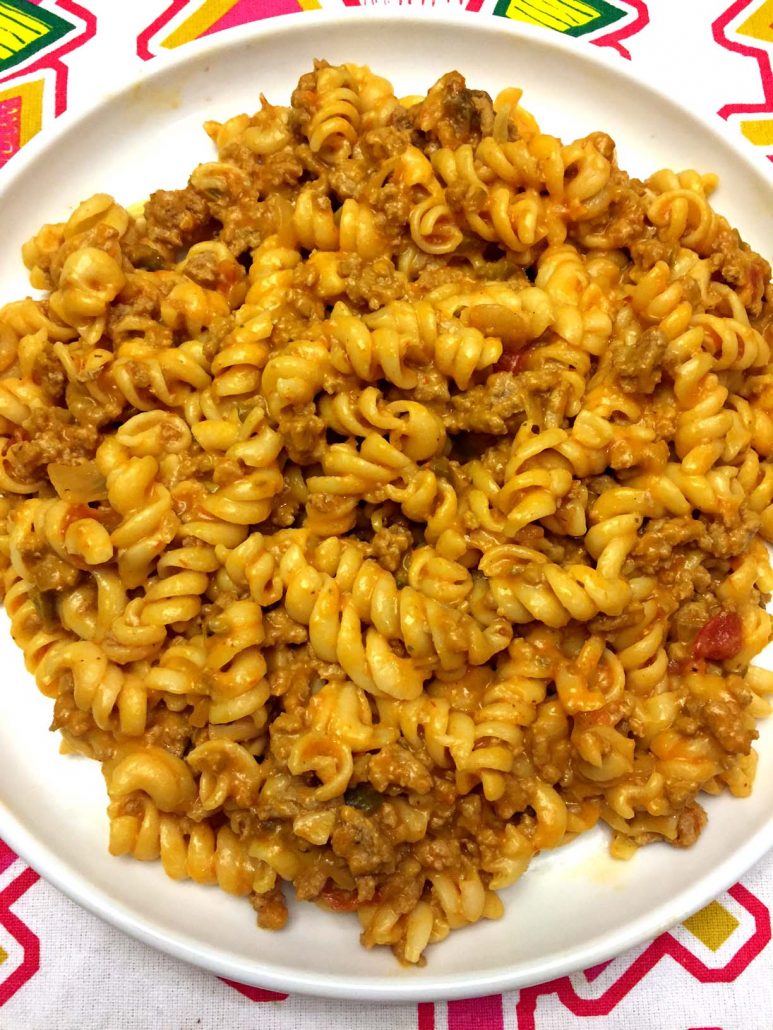 Easy One Pot Taco Pasta Recipe