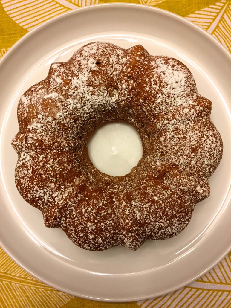 Applesauce Bundt Cake