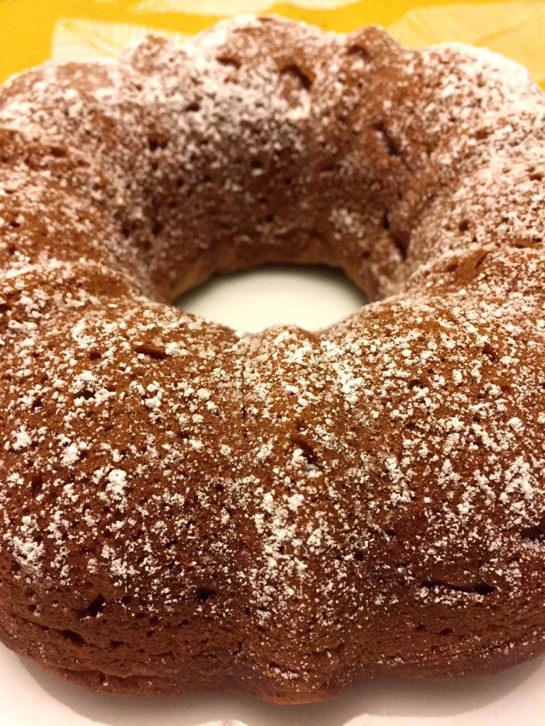 Applesauce Bundt Cake