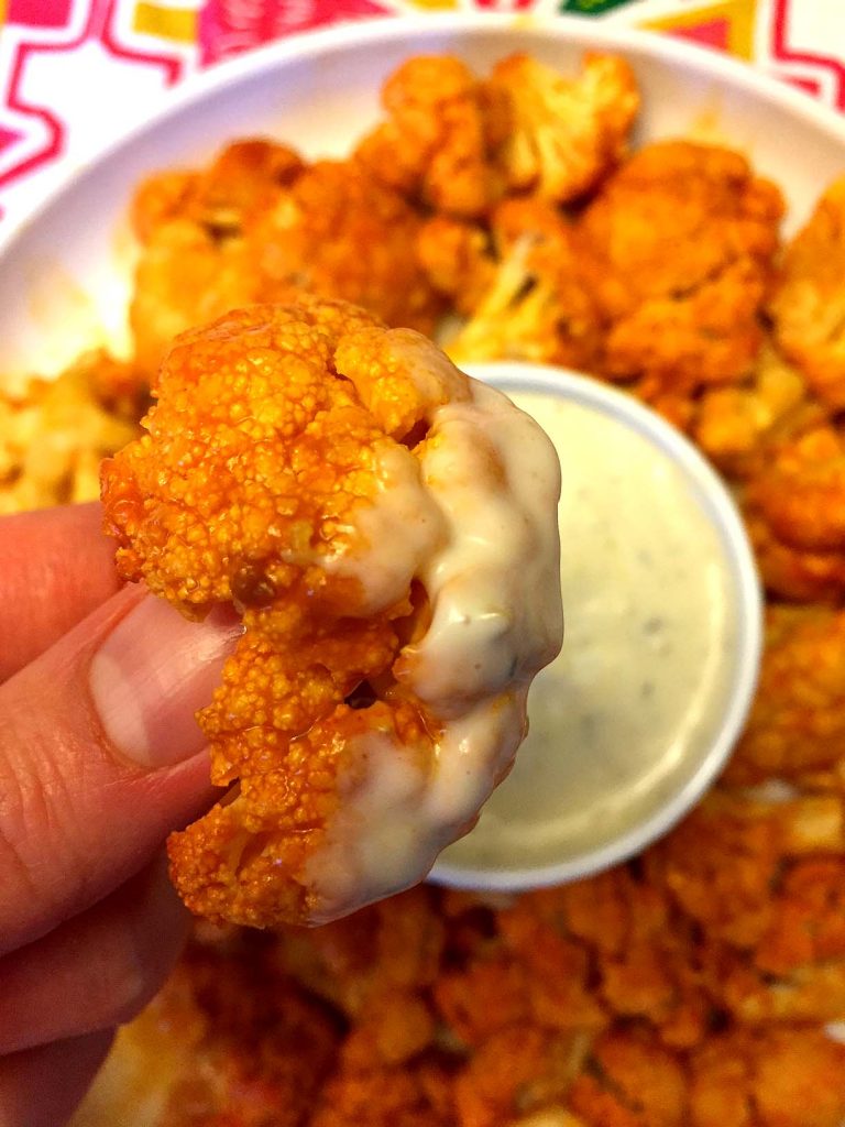 Healthy Baked Buffalo Cauliflower Recipe