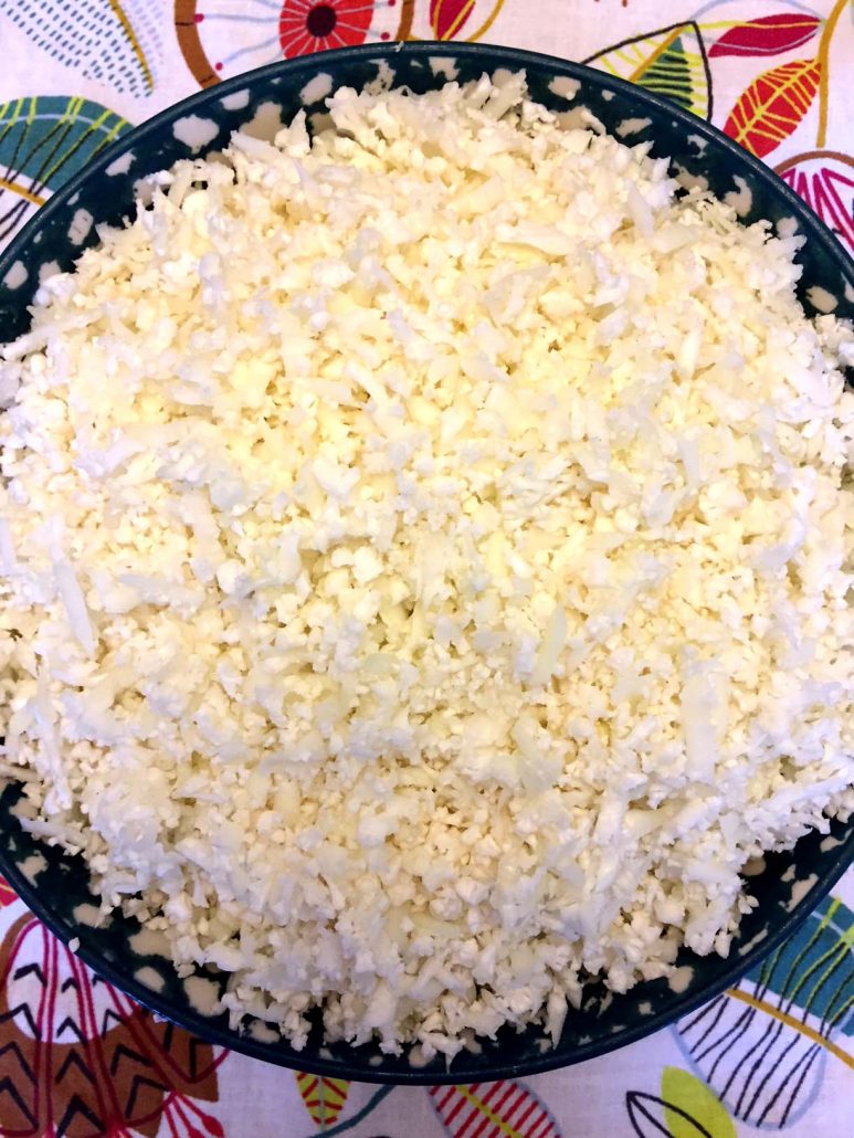 How To Freeze Cauliflower Rice