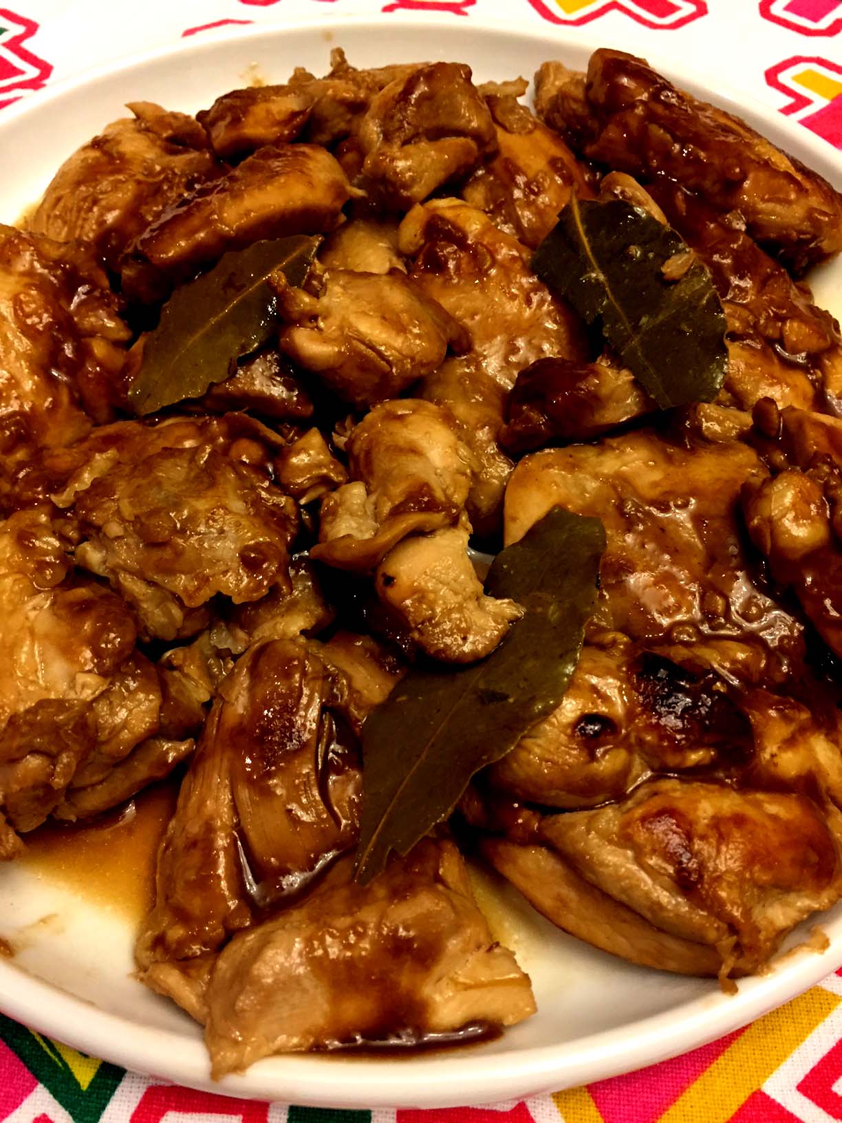 A photo of Instant Pot chicken adobo