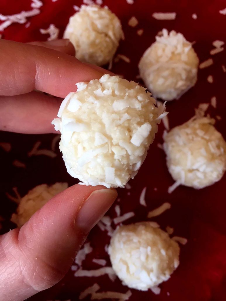 Vegan Coconut Truffles