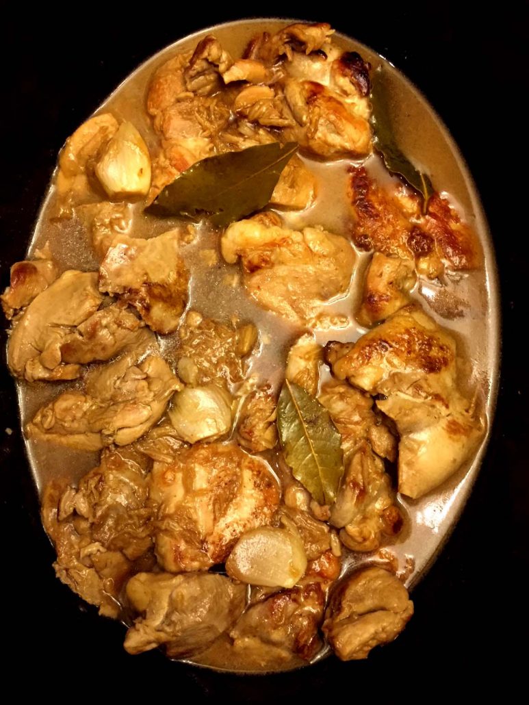 Slow Cooker Filipino Chicken Adobo