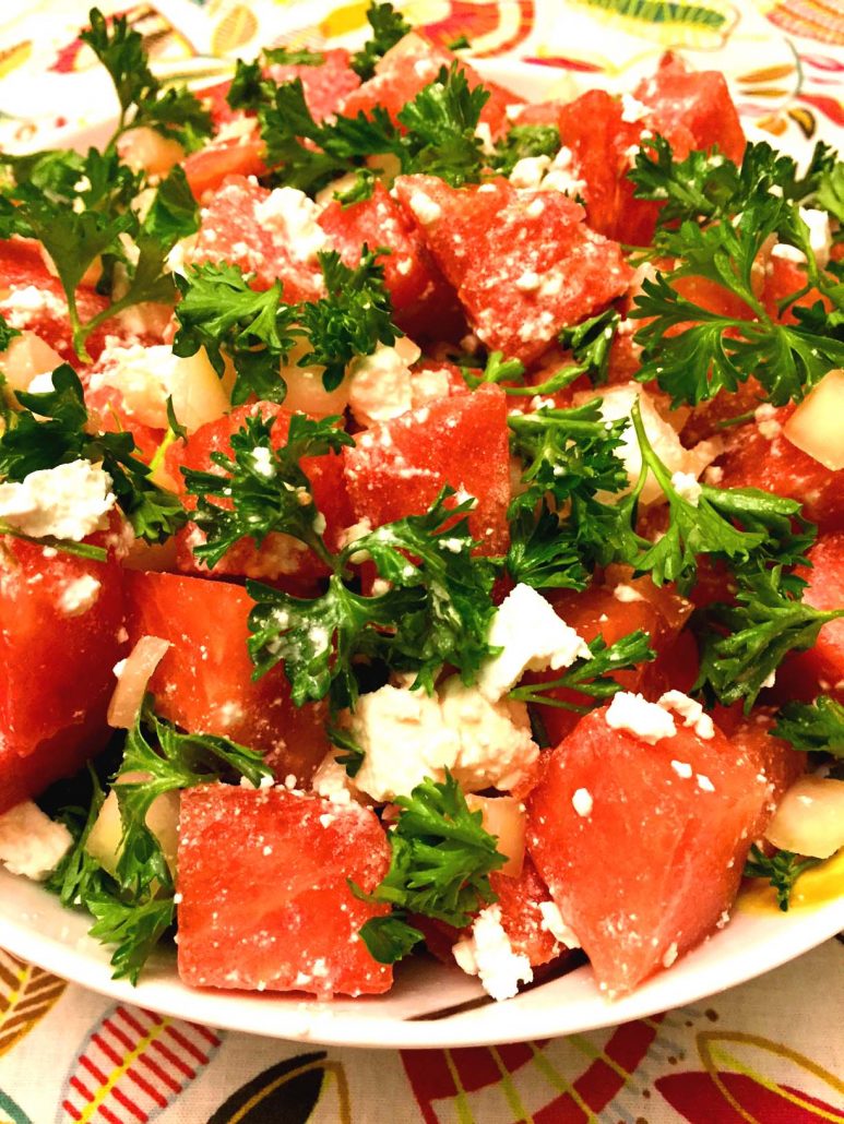 Watermelon and Feta Salad