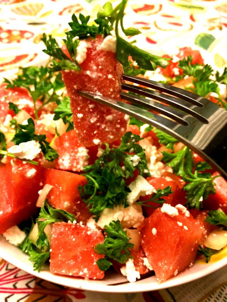 Easy Watermelon Feta Salad