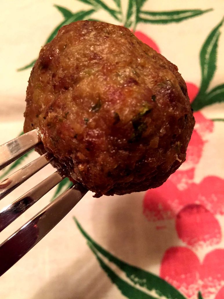 Easy Oven Baked Italian Meatballs
