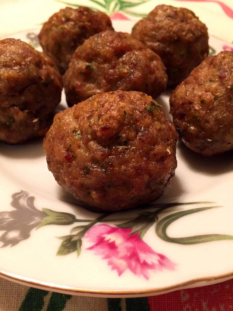 baked meatballs recipe