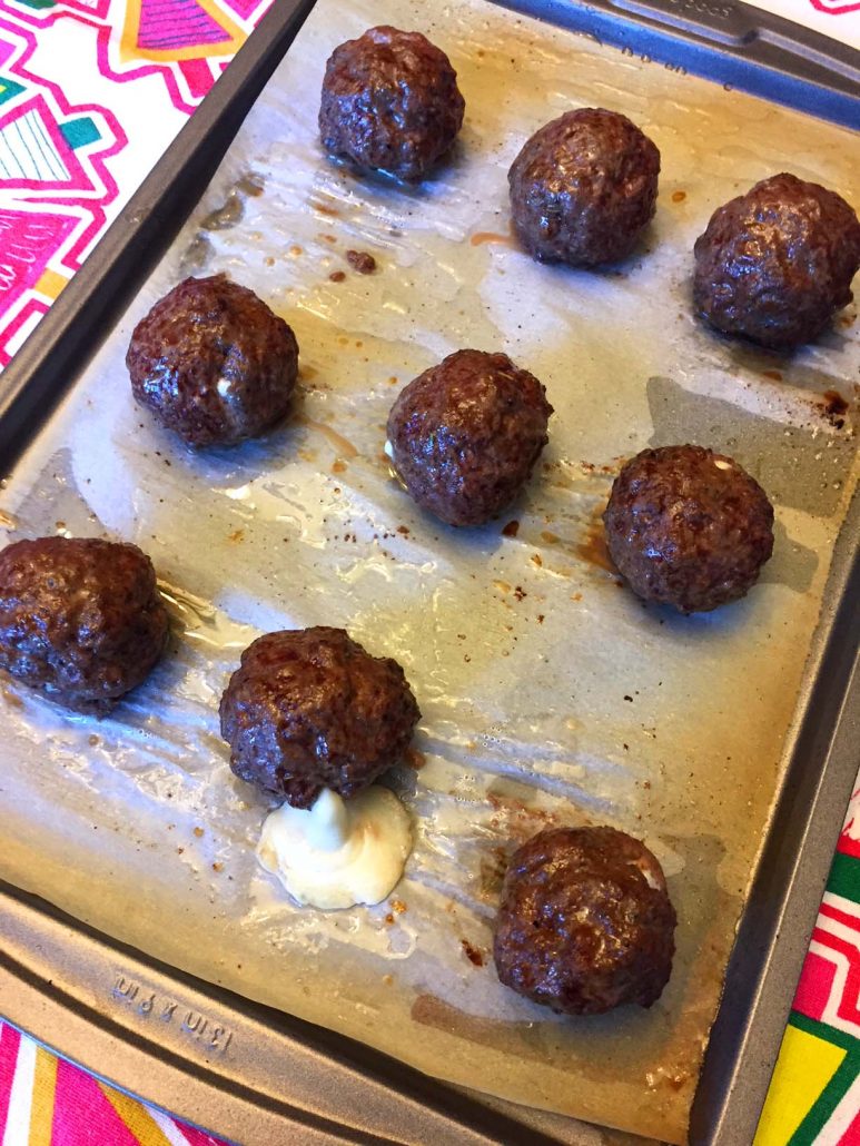 How To Make Cheese Stuffed Meatballs