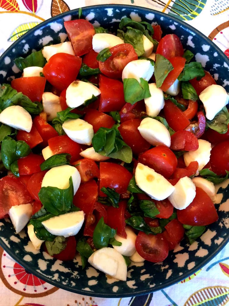 Chopped Italian Caprese Salad Recipe