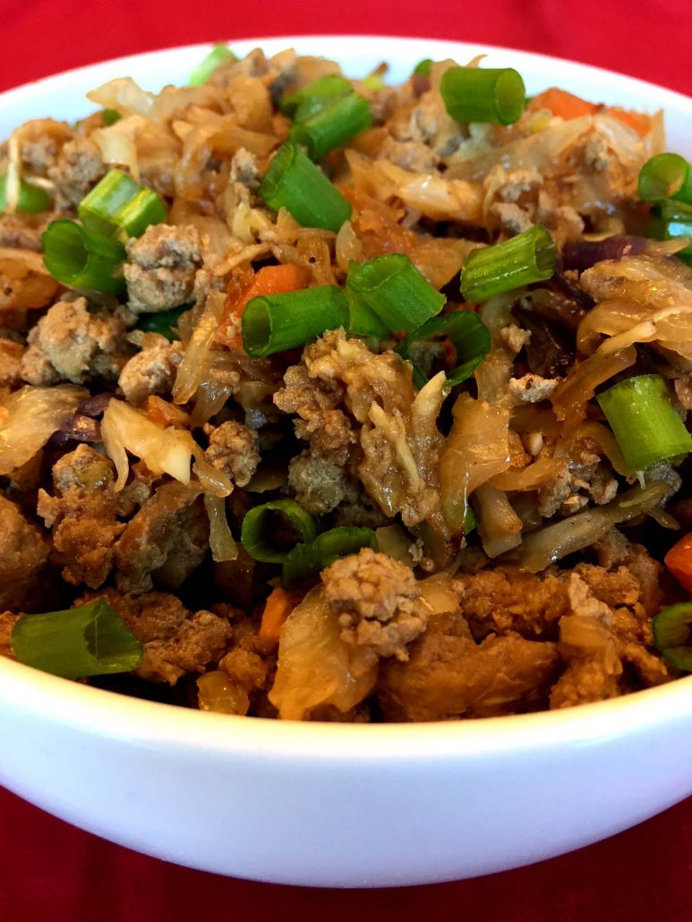 Easy Egg Roll In A Bowl