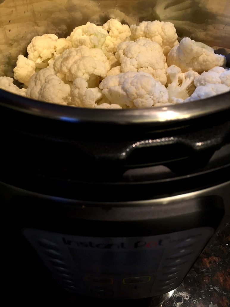 Instant Pot Pressure Cooker Cauliflower