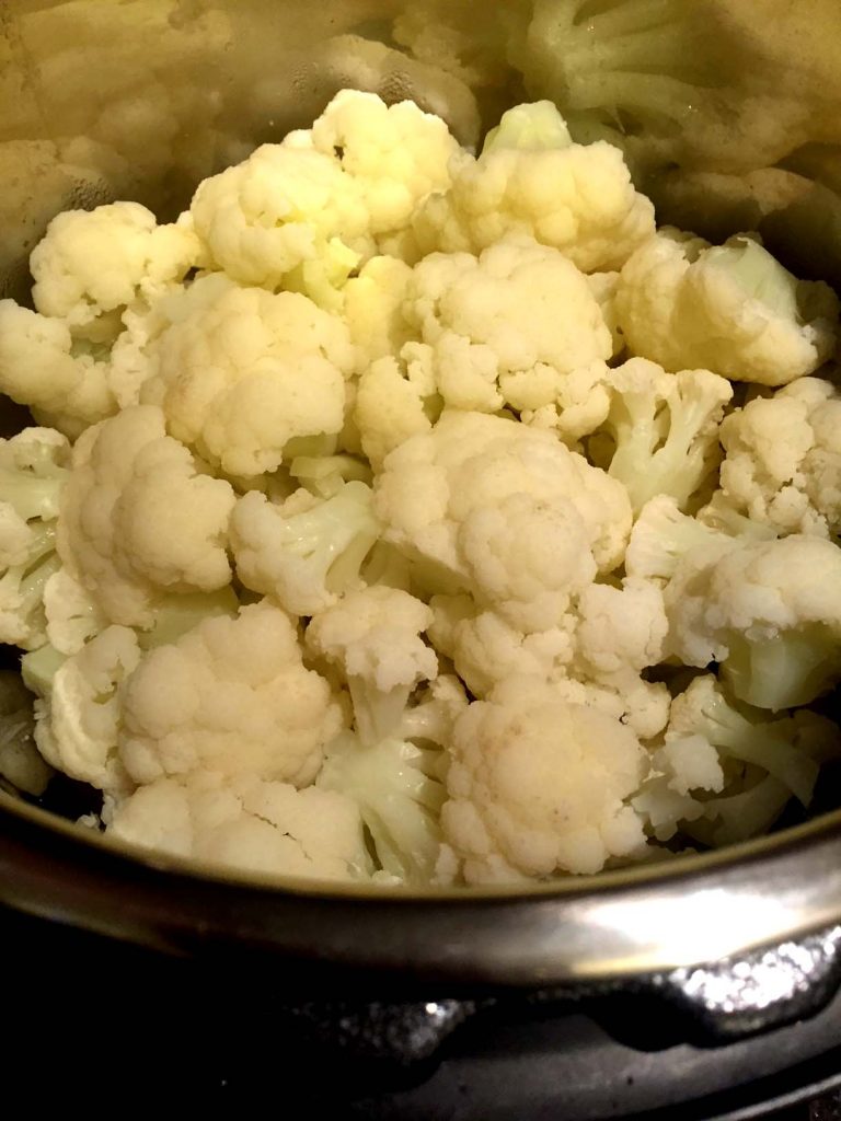 Instant Pot Steamed Cauliflower Recipe