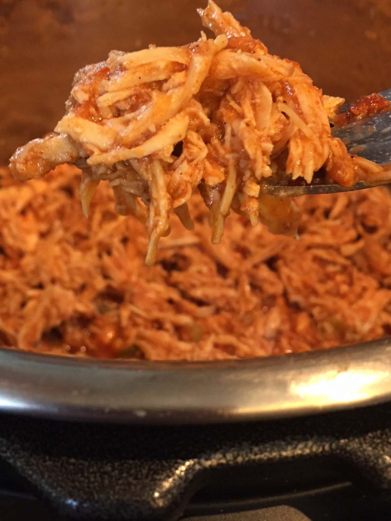 Pulled Shredded Salsa Chicken Recipe For The Instant Pot