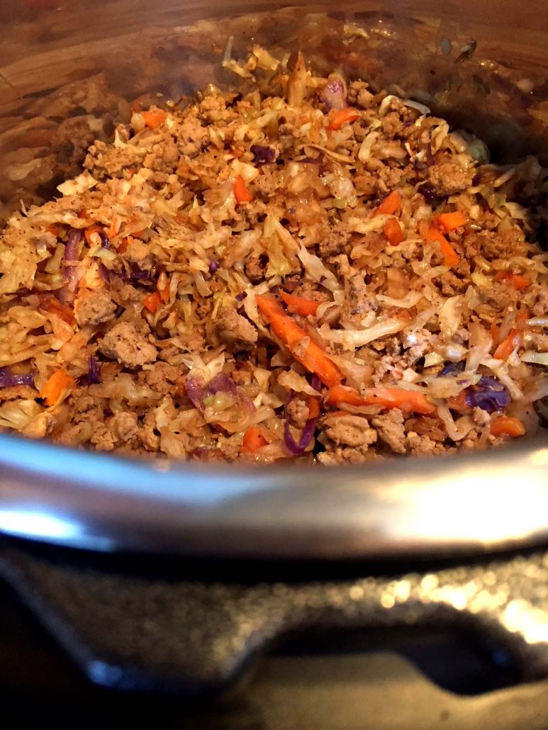 Instant Pot Egg Roll In A Bowl