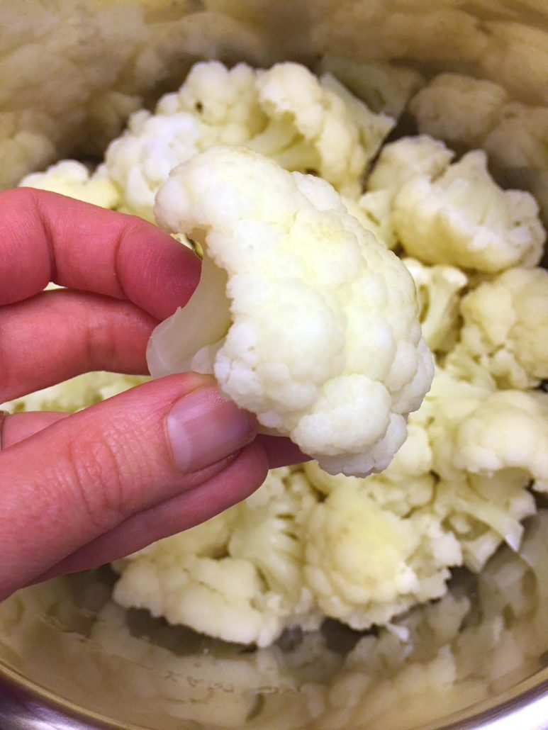 Instapot Cauliflower 