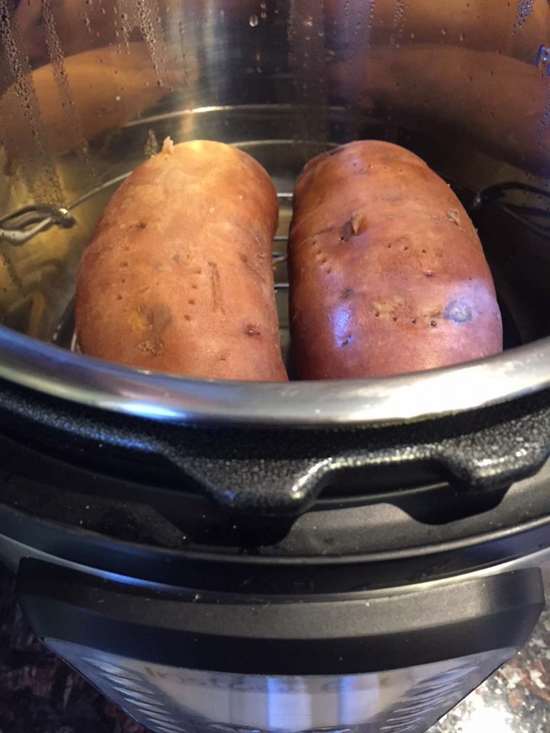Sweet potato instant pot cook time online