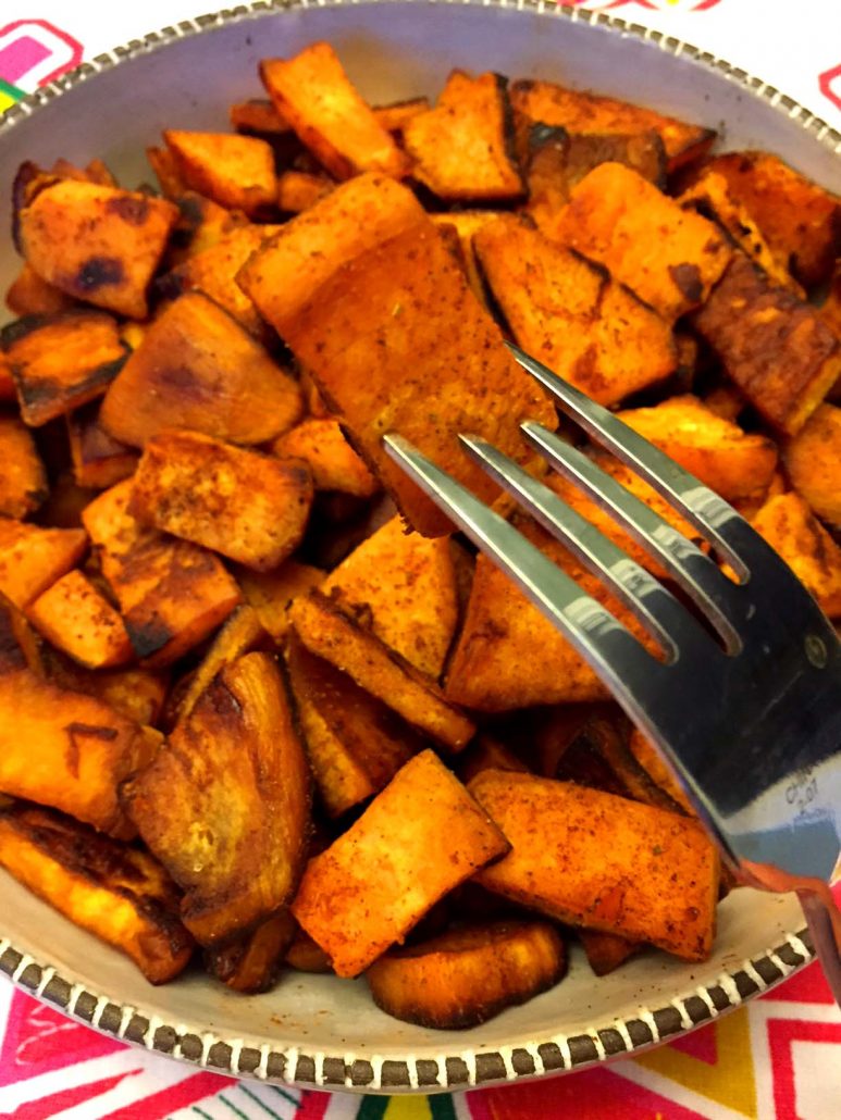 Easy Fried Sweet Potato Slices