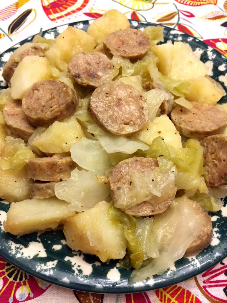 Instant Pot Kielbasa Cabbage Potatoes Easy Pressure Cooker Recipe