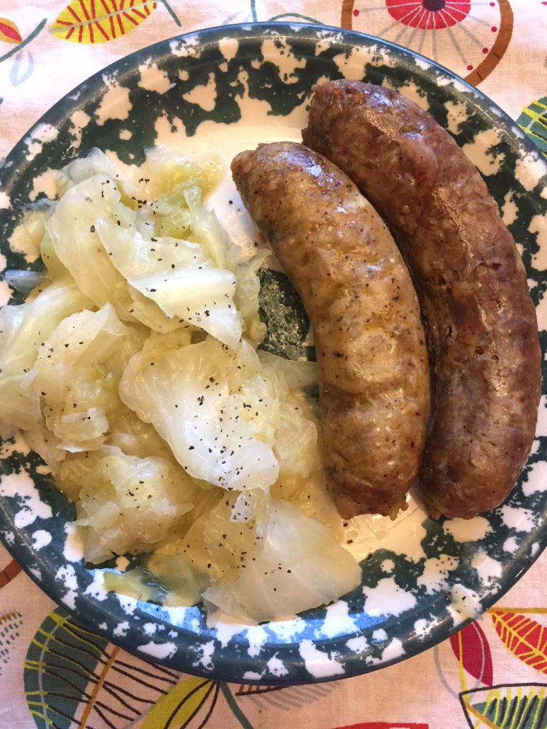 Instant Pot Cabbage And Sausage