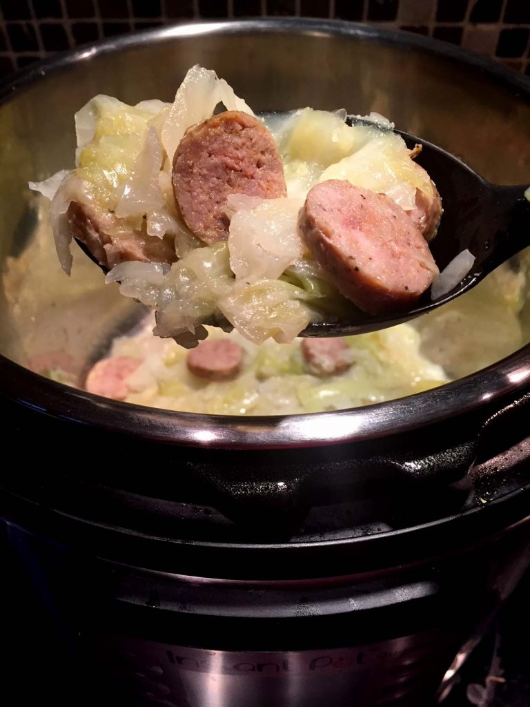 Instant Pot Cabbage And Sausage Recipe