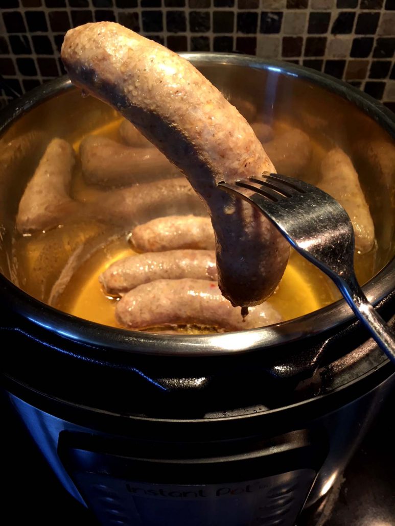 Instant Pot Easy Italian Sausage