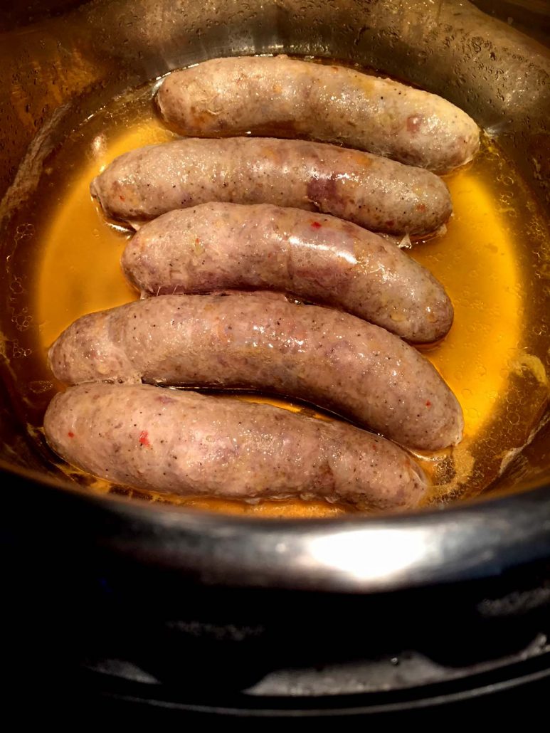 Cooking Sausages In The Instant Pot